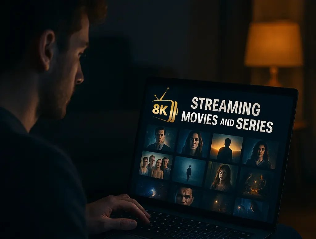 Elite 8K IPTV interface